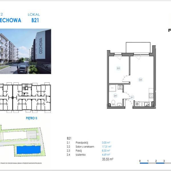 Mieszkanie B21 - Reda ul. Cechowa - ETAP 1