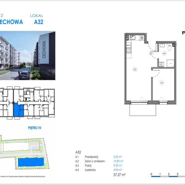 Mieszkanie A32 - Reda ul. Cechowa - ETAP 1