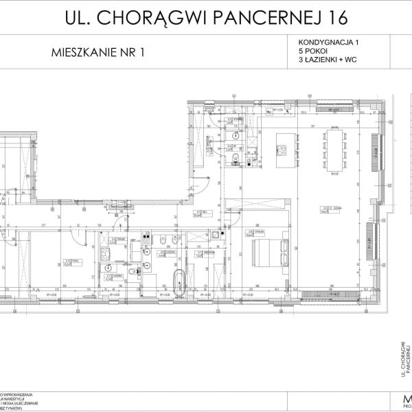 Mieszkanie 1 - Willa Chorągwi
