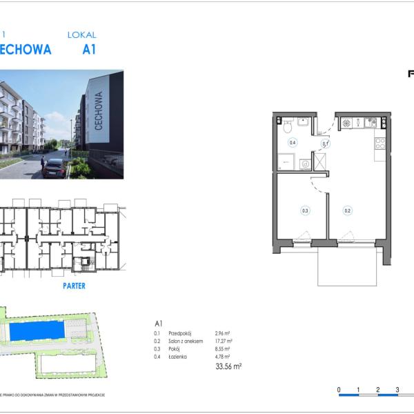 Mieszkanie A1 - Reda ul. Cechowa - ETAP 2