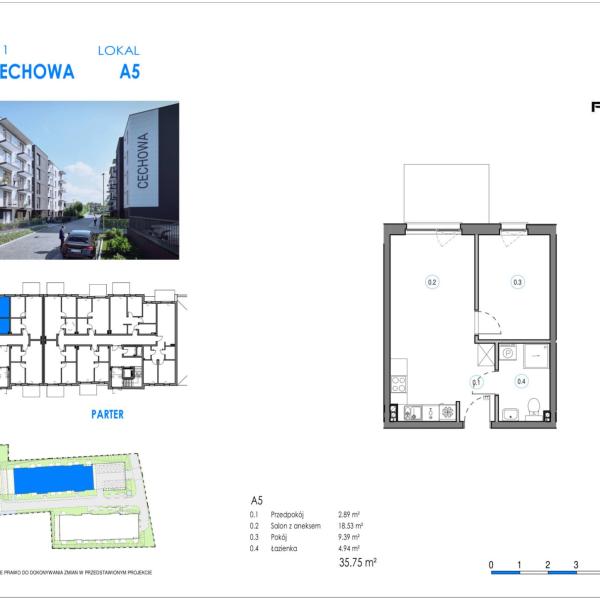 Mieszkanie A5 - Reda ul. Cechowa - ETAP 2