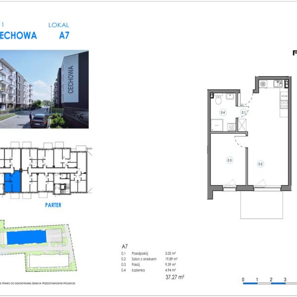 Mieszkanie A7 - Reda ul. Cechowa - ETAP 2
