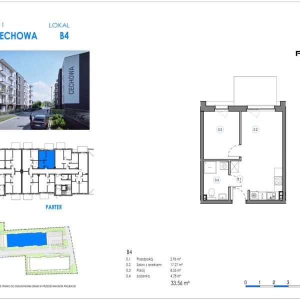 Mieszkanie B4 - Reda ul. Cechowa - ETAP 2