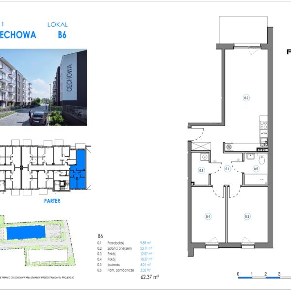 Mieszkanie B6 - Reda ul. Cechowa - ETAP 2