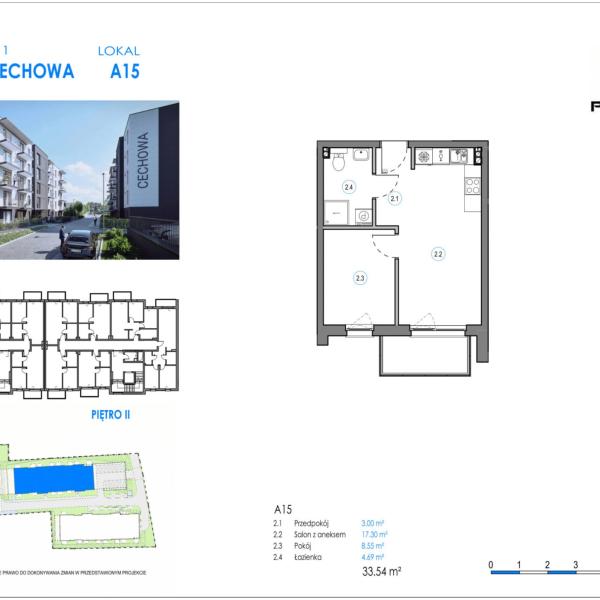 Mieszkanie A15 - Reda ul. Cechowa - ETAP 2