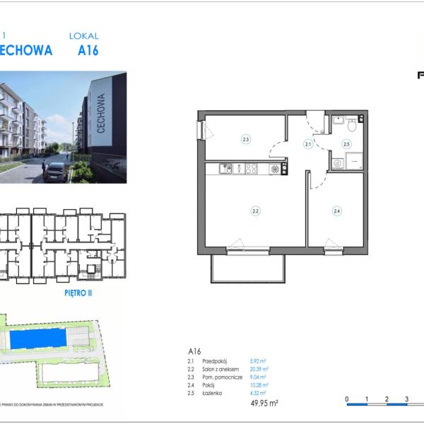 Mieszkanie A16 - Reda ul. Cechowa - ETAP 2