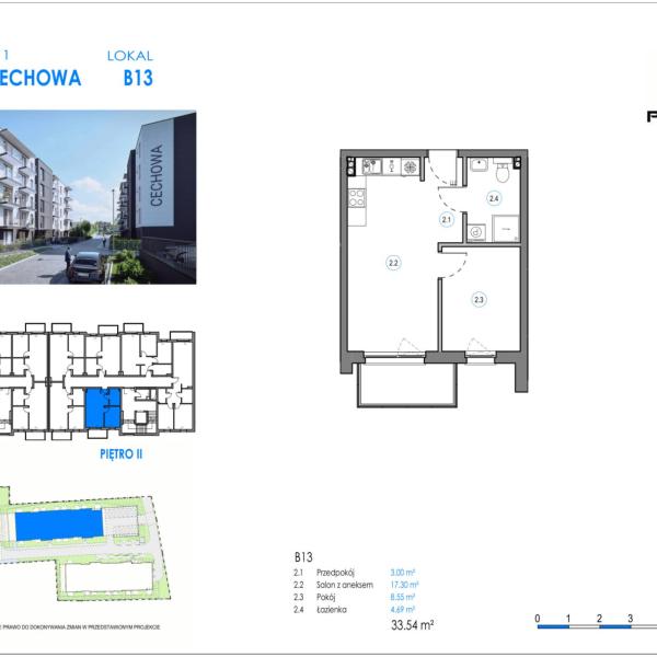 Mieszkanie B13 - Reda ul. Cechowa - ETAP 2