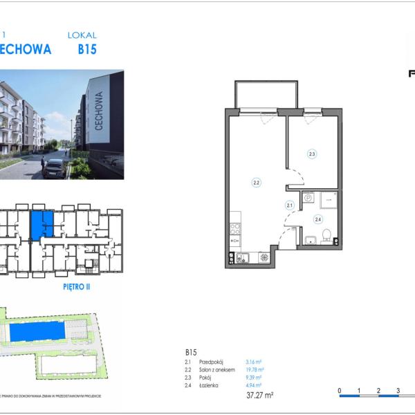 Mieszkanie B15 - Reda ul. Cechowa - ETAP 2