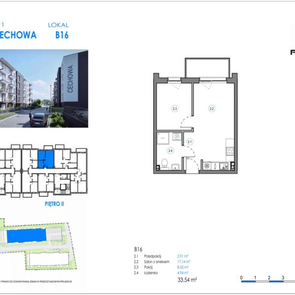 Mieszkanie B16 - Reda ul. Cechowa - ETAP 2