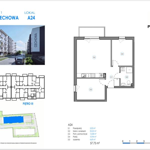 Mieszkanie A24 - Reda ul. Cechowa - ETAP 2