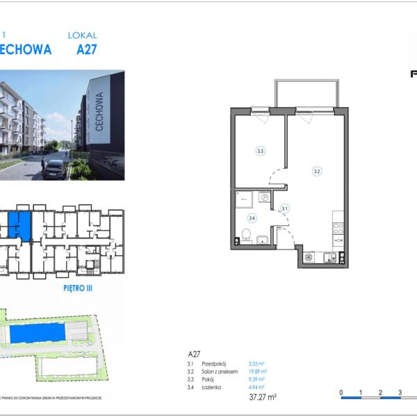 Mieszkanie A27 - Reda ul. Cechowa - ETAP 2