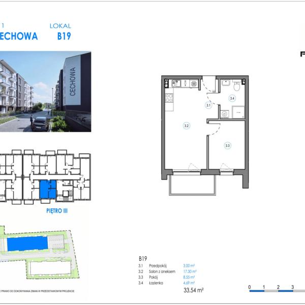 Mieszkanie B19 - Reda ul. Cechowa - ETAP 2