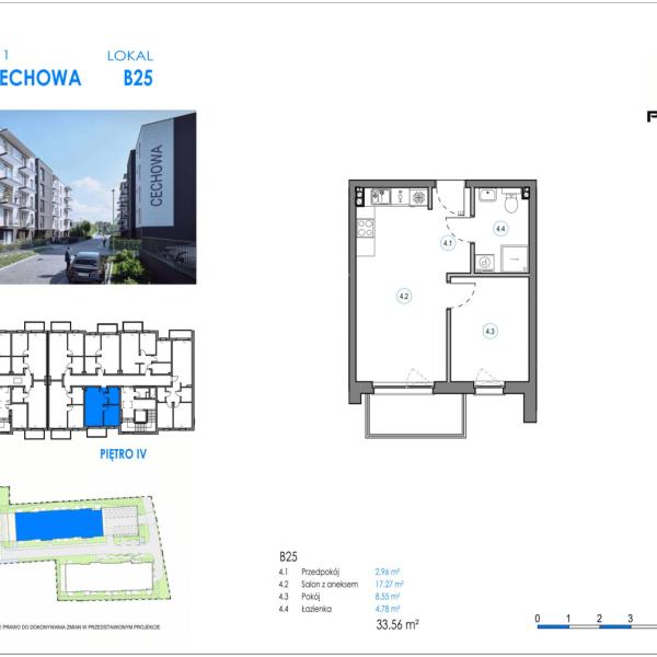 Mieszkanie B25 - Reda ul. Cechowa - ETAP 2