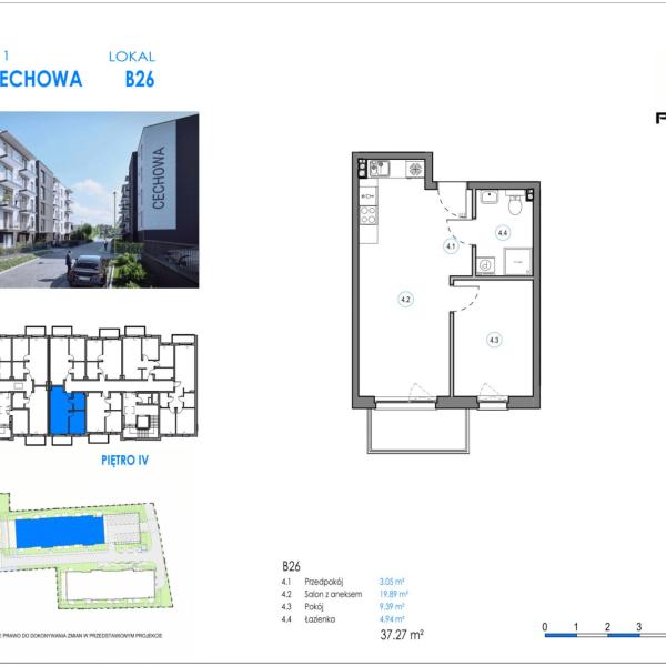 Mieszkanie B26 - Reda ul. Cechowa - ETAP 2