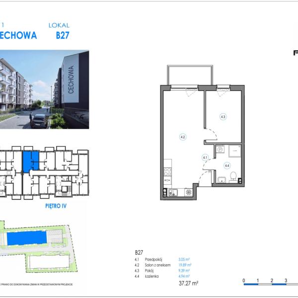 Mieszkanie B27 - Reda ul. Cechowa - ETAP 2