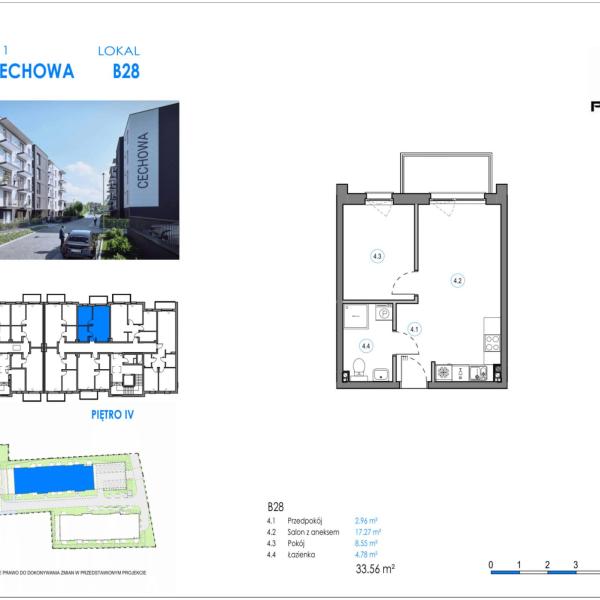 Mieszkanie B28 - Reda ul. Cechowa - ETAP 2