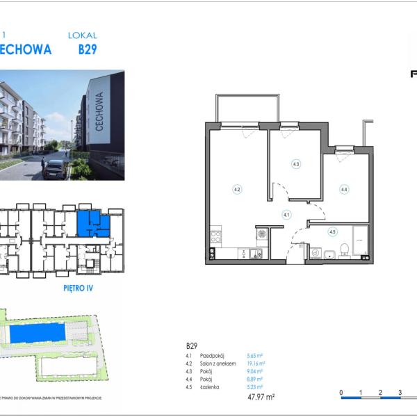 Mieszkanie B29 - Reda ul. Cechowa - ETAP 2