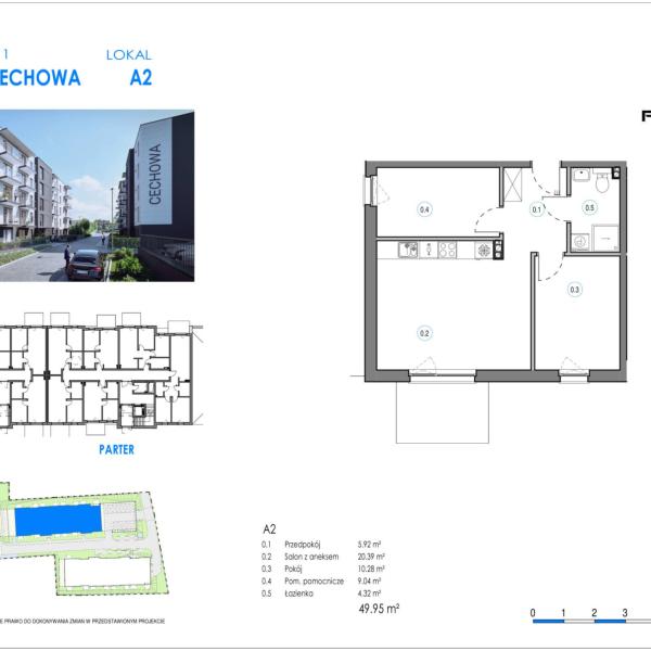 Mieszkanie A2 - Reda ul. Cechowa - ETAP 2