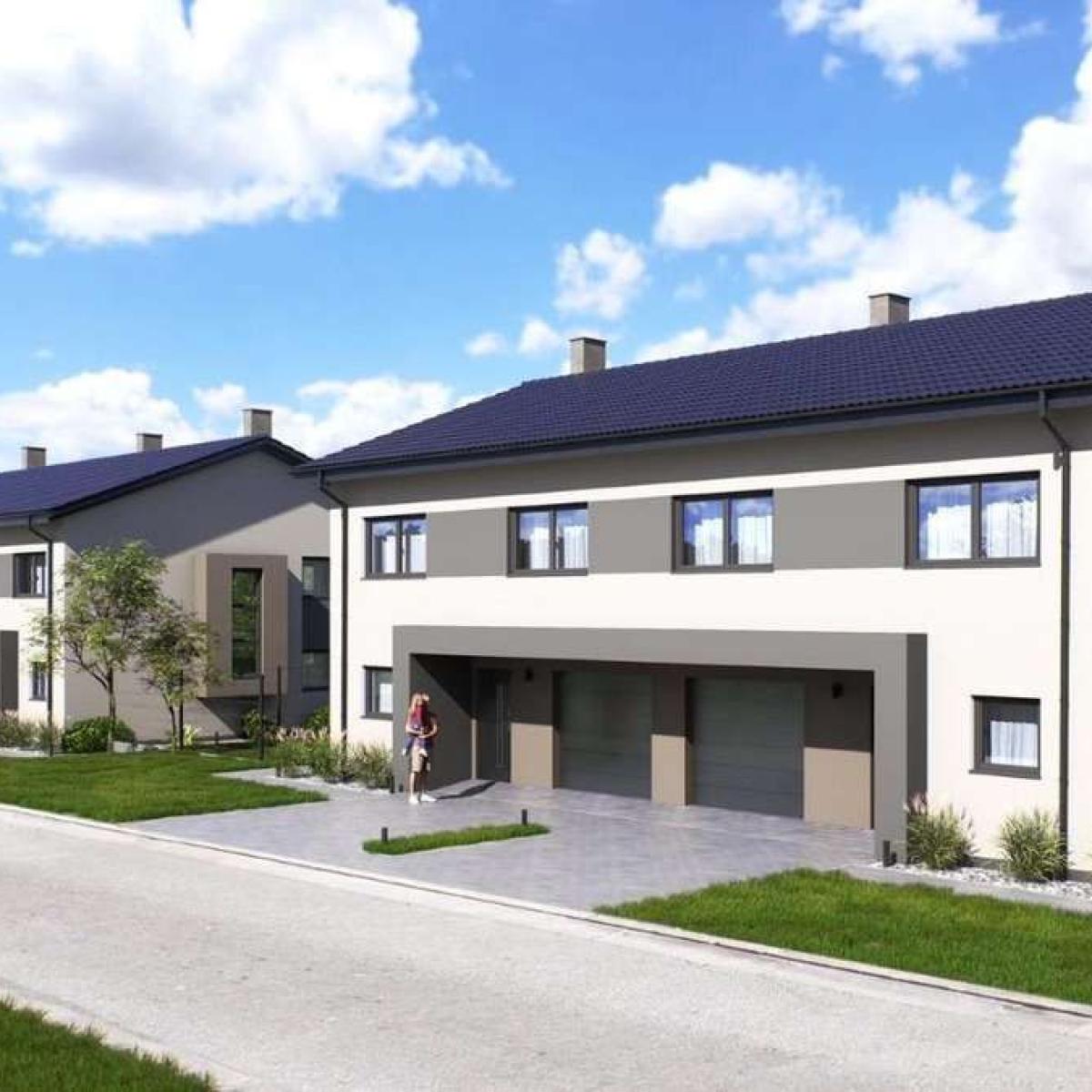 Zespół budynków jednorodzinnych dwulokalowych 