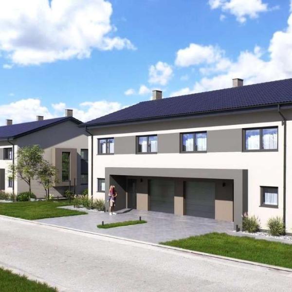 Zespół budynków jednorodzinnych dwulokalowych 