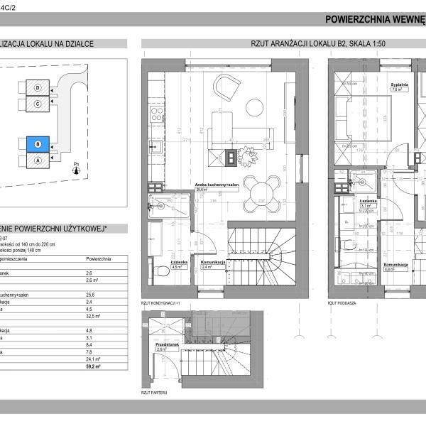 Lokal B2 Dwupoziomowe - Ustroń
