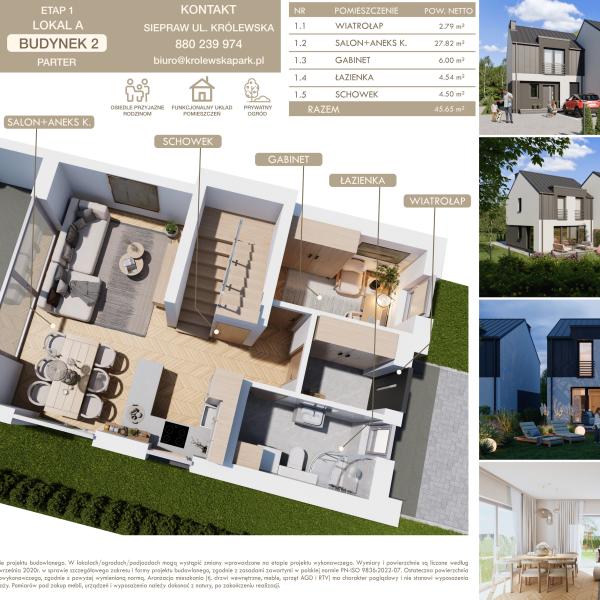 Mieszkanie 2A - Krolewska Park