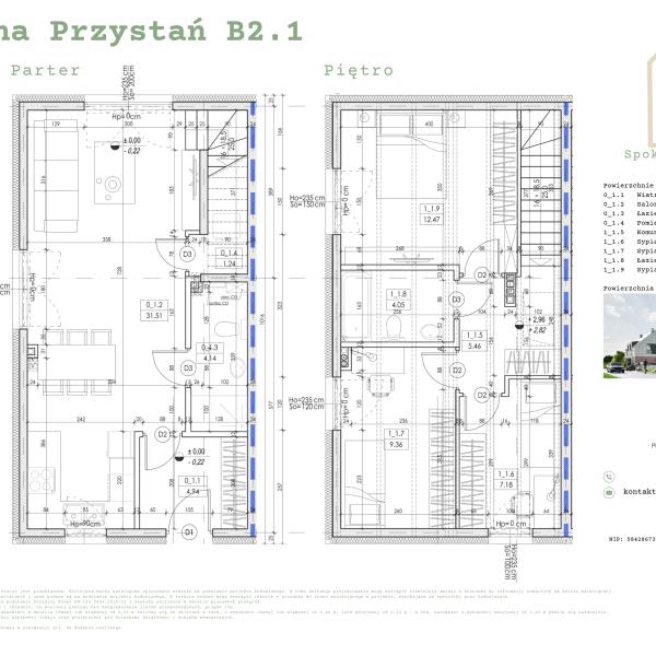 Mieszkanie B2.1 - Spokojna Przystań