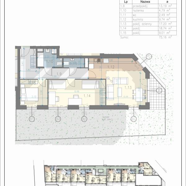 Mieszkanie L-2 - Residence Przewóz 41