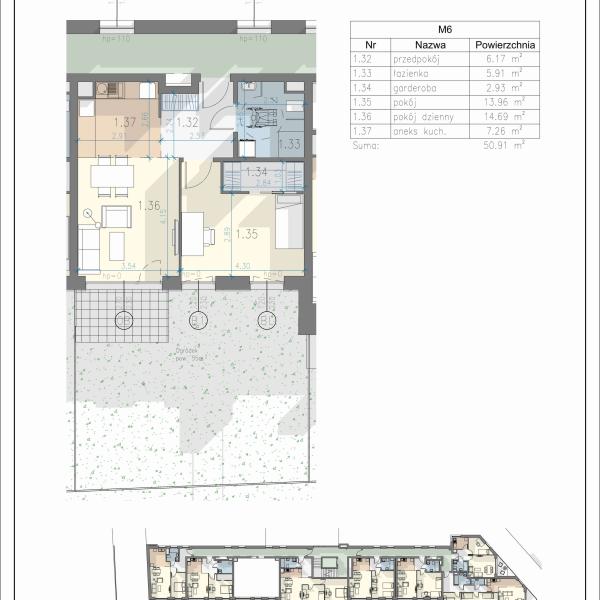 Mieszkanie L-6 - Residence Przewóz 41