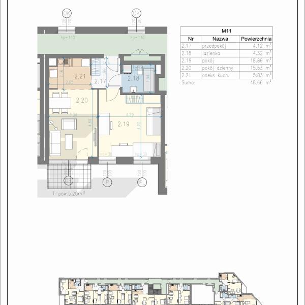 Mieszkanie L-11 - Residence Przewóz 41