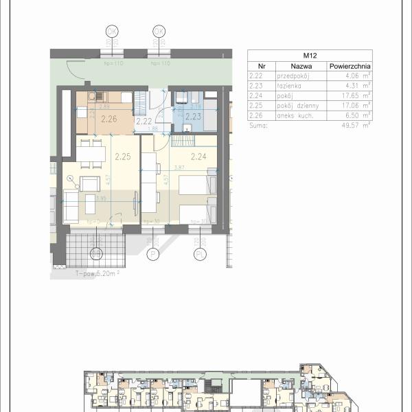 Mieszkanie L-12 - Residence Przewóz 41