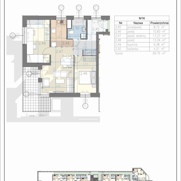 Mieszkanie L-16 - Residence Przewóz 41