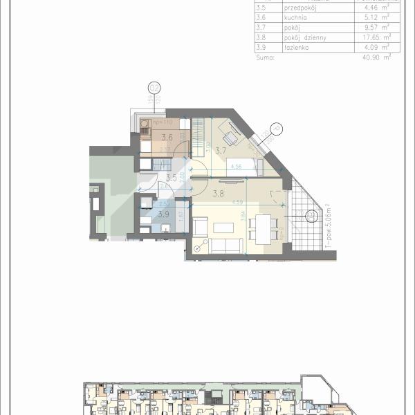 Mieszkanie L-17 - Residence Przewóz 41