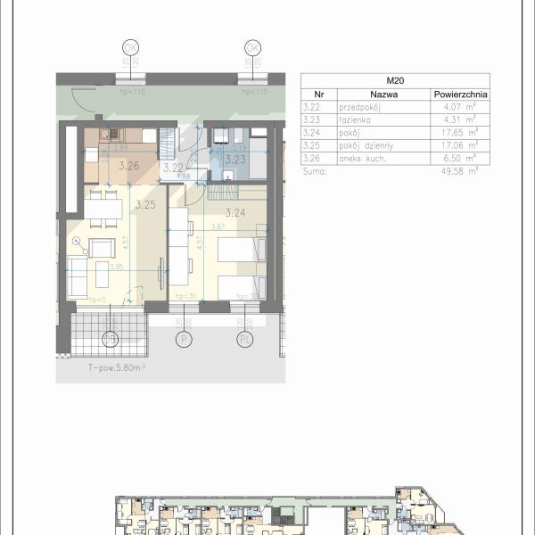 Mieszkanie L-20 - Residence Przewóz 41