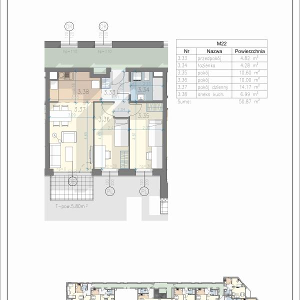 Mieszkanie L-22 - Residence Przewóz 41
