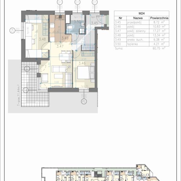 Mieszkanie L-24 - Residence Przewóz 41