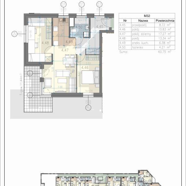 Mieszkanie L-32 - Residence Przewóz 41