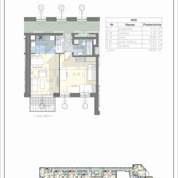 Mieszkanie L-35 - Residence Przewóz 41