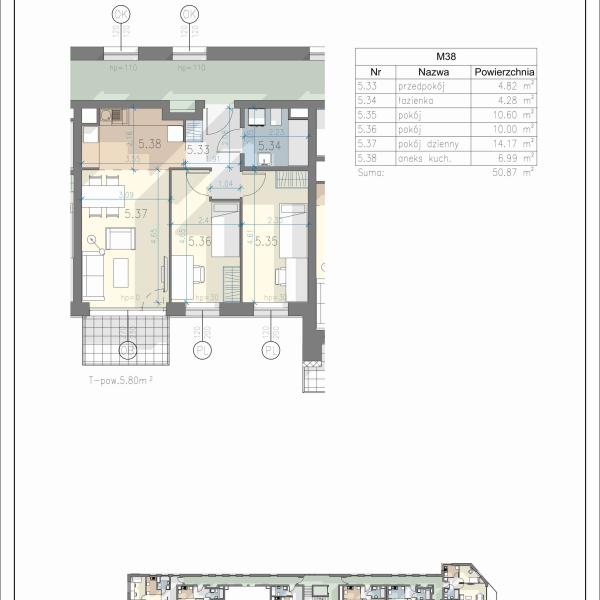 Mieszkanie L-38 - Residence Przewóz 41