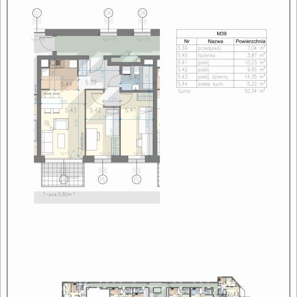 Mieszkanie L-39 - Residence Przewóz 41