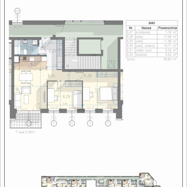 Mieszkanie L-45 - Residence Przewóz 41