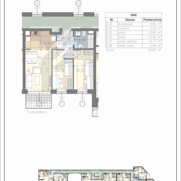 Mieszkanie L-46 - Residence Przewóz 41