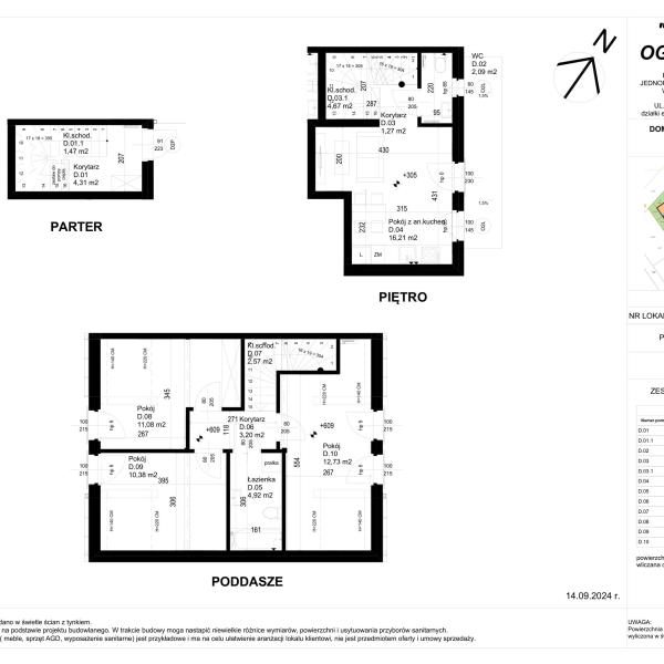 Mieszkanie 17D - Osiedle Ogrodowa Radzymin