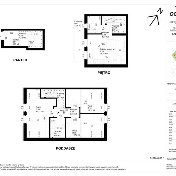 Mieszkanie 1B - Osiedle Ogrodowa Radzymin