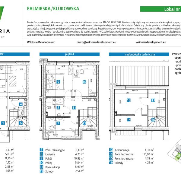 Mieszkanie 3A - PALMIRSKA/KLUKOWSKA 